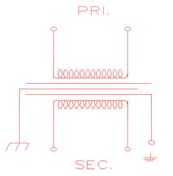 Single Phase Power Transformer Draw